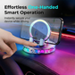 📱PROMO FLASH 50%🚗Support Voiture Téléphone RGB avec Recharge Sans Fil 15W – Fixation Auto, Rotation Libre, 3 Couleurs, Sécurisé & Pratique✨