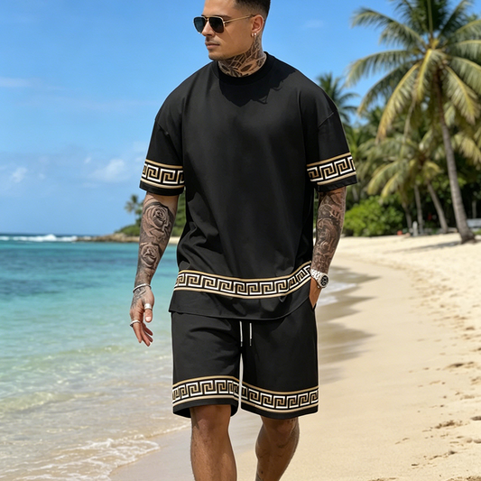 ☀️NOUVELLE ARRIVÉE 50%✨Ensemble Débardeur & Short Oversize – Tissu Respirant, Coupe Détendue, Style Urbain & Plage🩳