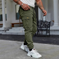 👖50 % DE RÉDUCTION🏃 Pantalon de survêtement de travail | Cordon de serrage à la taille · Polyester résistant · Jambes fuselées · Plusieurs poches