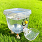 🐶50% DE RÉDUCTION✨Distributeur d’eau pour animaux – 3L/5L, gravité & facile à nettoyer – Eau fraîche à volonté, idéal pour chiens, chats ou plusieurs animaux💧