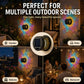 🏆Meilleure vente en Europe🎁 Lampe murale solaire Mandala pour extérieur, projecteur de lumière pour clôture de jardin, décoration d'ambiance pour terrasse