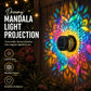🏆Meilleure vente en Europe🎁 Lampe murale solaire Mandala pour extérieur, projecteur de lumière pour clôture de jardin, décoration d'ambiance pour terrasse