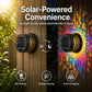 🏆Meilleure vente en Europe🎁 Lampe murale solaire Mandala pour extérieur, projecteur de lumière pour clôture de jardin, décoration d'ambiance pour terrasse