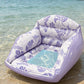 📢🏊‍♀️ PROMO FLASH 40% ! Flotteur Piscine en Forme de U – Design Chaise Ergonomique, Assise en Maille, Gonflable, 2 Couleurs, Durable & Portable 🌴
