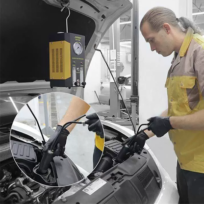 📢⏰PROMO FLASH 50%🔧Adaptateur Universel de Détection de Fuites – Système de Coussin Gonflable, Silicone Résistant, Compatible Générateur de Fumée, Parfait pour Atelier Auto & Industriel✨