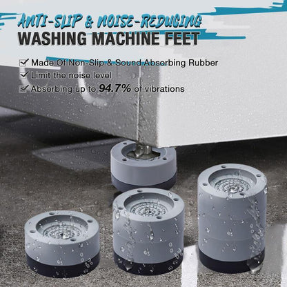 Last Day Sale 49% OFF-Anti-slip And Noise-reducing Washing Machine Feet