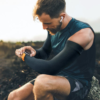 🧤☀️🌿 OFFRE LIMITÉE 50% DE RÉDUCTION! Manches de Compression Sportives Rafraîchissantes – Protection UV UPF 50+, Anti-Transpiration, Respirantes – Parfaites pour la Course, le Vélo, le Golf ou le Travail en Extérieur 🚴‍♂️🏃‍♀️