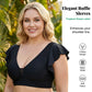 Maillot de bain deux pièces à jupe imprimé tropical pour femme