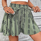 Short taille haute à imprimé bohème pour femme