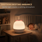 Veilleuse projecteur d'étoiles rotative rechargeable
