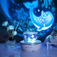 Veilleuse projecteur d'étoiles rotative rechargeable