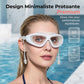 Lunettes de natation anti-buée vision large avec bouchons d'oreilles