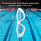 Lunettes de natation anti-buée vision large avec bouchons d'oreilles