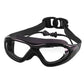 Lunettes de natation anti-buée vision large avec bouchons d'oreilles