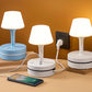 Multiprise avec lampe intégrée : 3 prises + 4 ports USB (2A/2C) – 3250W – 1.8m – Pour maison cuisine bureau extérieur