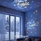 Projecteur LED rotatif à effet dynamique