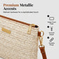 ⏳Spécial à durée limitée⏰Sac à bandoulière et pochette en paille tressée pour femme👜