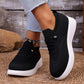 Chaussures de marche pour femme en maille respirante à enfiler