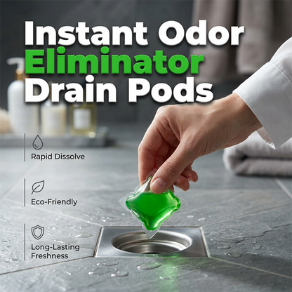 🏠💧 53 % DE RÉDUCTION ! Capsules anti-odeurs pour canalisations – Leur formule à base de bio-enzymes neutralise les odeurs à la source. Un parfum frais immédiat, sans produits chimiques agressifs. Dites adieu aux odeurs gênantes