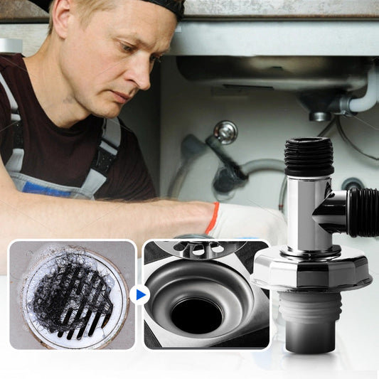 ⏳Offre limitée -50%⏰ Connecteur anti-débordement pour siphon de machine à laver🧺