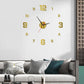 ⏰✨ Kit d'horloge murale 3D lumineuse en acrylique à monter soi-même, facile à poser pour une décoration unique 🏠🖼️