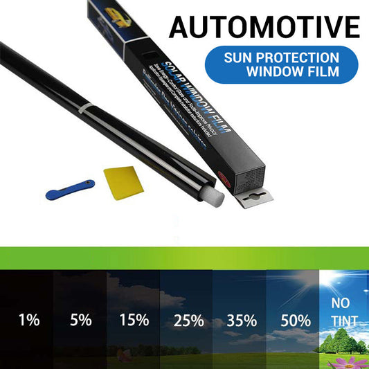 Film de protection solaire pour vitres automobiles
