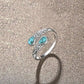 💍🔥 -50% ! Bague Vintage Ajustable Ouverte Zircon Goutte – Filigrane Floral Antique Élégance Rétro Quotidien Événements, Double Zircon Éclat Irisé Mystique Captivant, Cuivre Léger Sans Irritation · 5 Motifs ✨