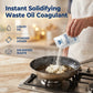 🧑‍🍳🧊 Coagulant pour huiles usagées – transforme l'huile liquide en bloc solide, nettoyage sans dégâts !
