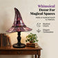 Lampe de sorcière en vitrail à l'ambiance enchanteresse