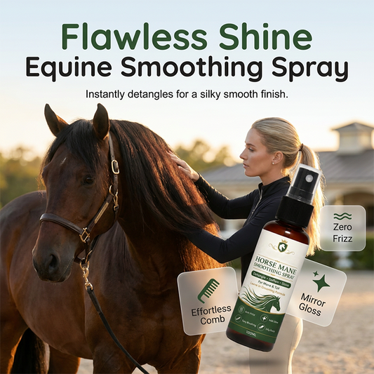 Spray lissant pour crinière et queue de cheval