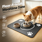 🐾💧 -50% ! 🧼 Tapis de Gamelle pour Animaux Facile à Nettoyer – Boue de Diatomées – Surface Imperméable & Anti-Débordement pour Zone Repas Propre 🐶