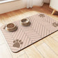 🐾💧 -50% ! 🧼 Tapis de Gamelle pour Animaux Facile à Nettoyer – Boue de Diatomées – Surface Imperméable & Anti-Débordement pour Zone Repas Propre 🐶