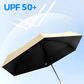 Parapluie pliable compact de protection UV