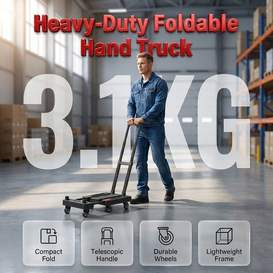 🥳2026 HOT SALE🥳💞50% OFF!✨ 💝Foldable, quiet handcart