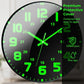 🕐 OFFRE LIMITÉE : 50 % DE RÉDUCTION ! ✨ Horloge murale lumineuse – Silencieuse, 30 cm, visible de jour comme de nuit 🌙