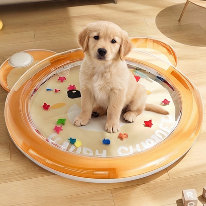 Tapis anti-éclaboussures antidérapant et rafraîchissant pour animaux de compagnie