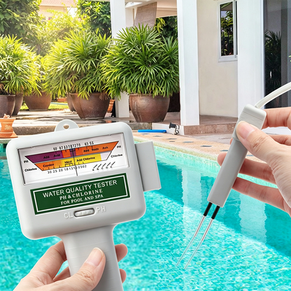 🧳🌊🛁 OFFRE LIMITÉE 50% DE RÉDUCTION! Testeur 2-en-1 pH/Chlore Compact – Portable, Étanche, Longue Autonomie – Idéal pour Piscines, Jacuzzis, Spas et Même Aquariums – Votre Gardien d’Eau Tout-en-Un 🛡️🐠