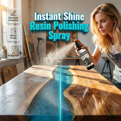 Spray de polissage pour résine haute brillance
