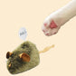 Souris jouet en peluche avec son pour chats
