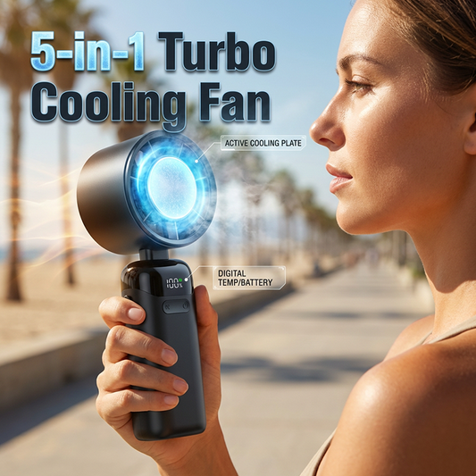 Ventilateur de refroidissement pour semi-conducteurs avec affichage numérique