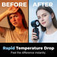 Ventilateur de refroidissement pour semi-conducteurs avec affichage numérique