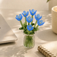 ⏳ VENTE FLASH ! ✨ Mini bouquet en verre | Cadeau élégant 🎀 | Hauteur env. 6 cm | MOITIÉ PRIX 🎉