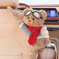 🥳PROMOTION EXCEPTIONNELLE 2026🥳💞Plus de 50 000 vendus !⏳✨Adorable porte-mouchoirs en peluche ours pour voiture
