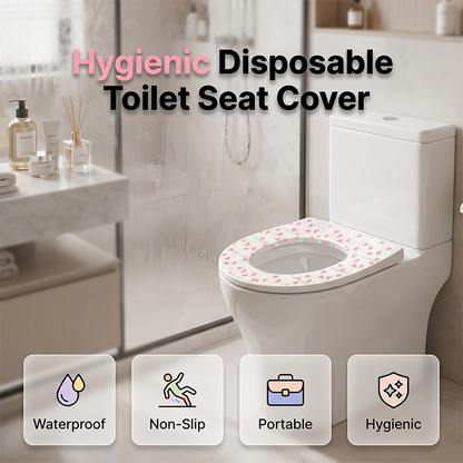 Housse de protection jetable pour siège de toilette