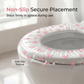 Housse de protection jetable pour siège de toilette