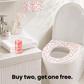 Housse de protection jetable pour siège de toilette