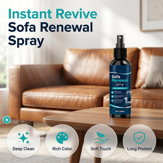 Spray nettoyant multi-usages pour canapés et cuir