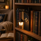 Serre-livres miniature rétro lampadaire