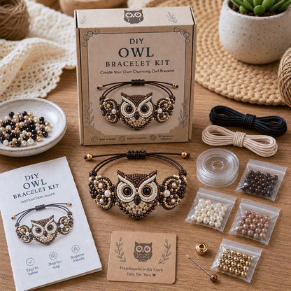 📿🐶 Kit de perlage complet – étape par étape, perles de verre de qualité supérieure, plaisir créatif !