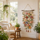 🌸DERNIER JOUR, PRIX SPÉCIAL !🌸 Décoration murale florale au crochet